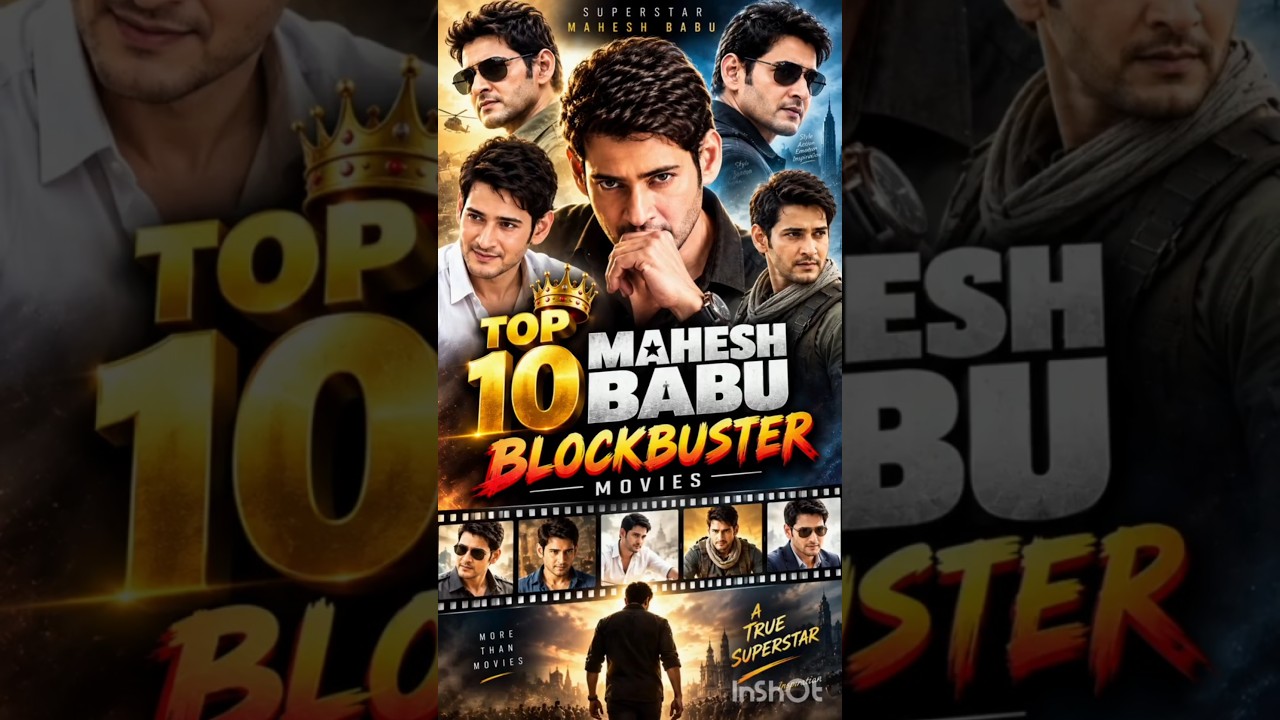 Top 10 Mahesh Babu Blockbuster Movies (Hindi Dubbed) 🔥
