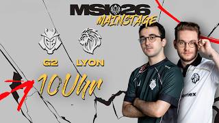 🔴 EU vs NA um den Einzug ins HALBFINALE🔴 MSI 2026 Tag 11 ...