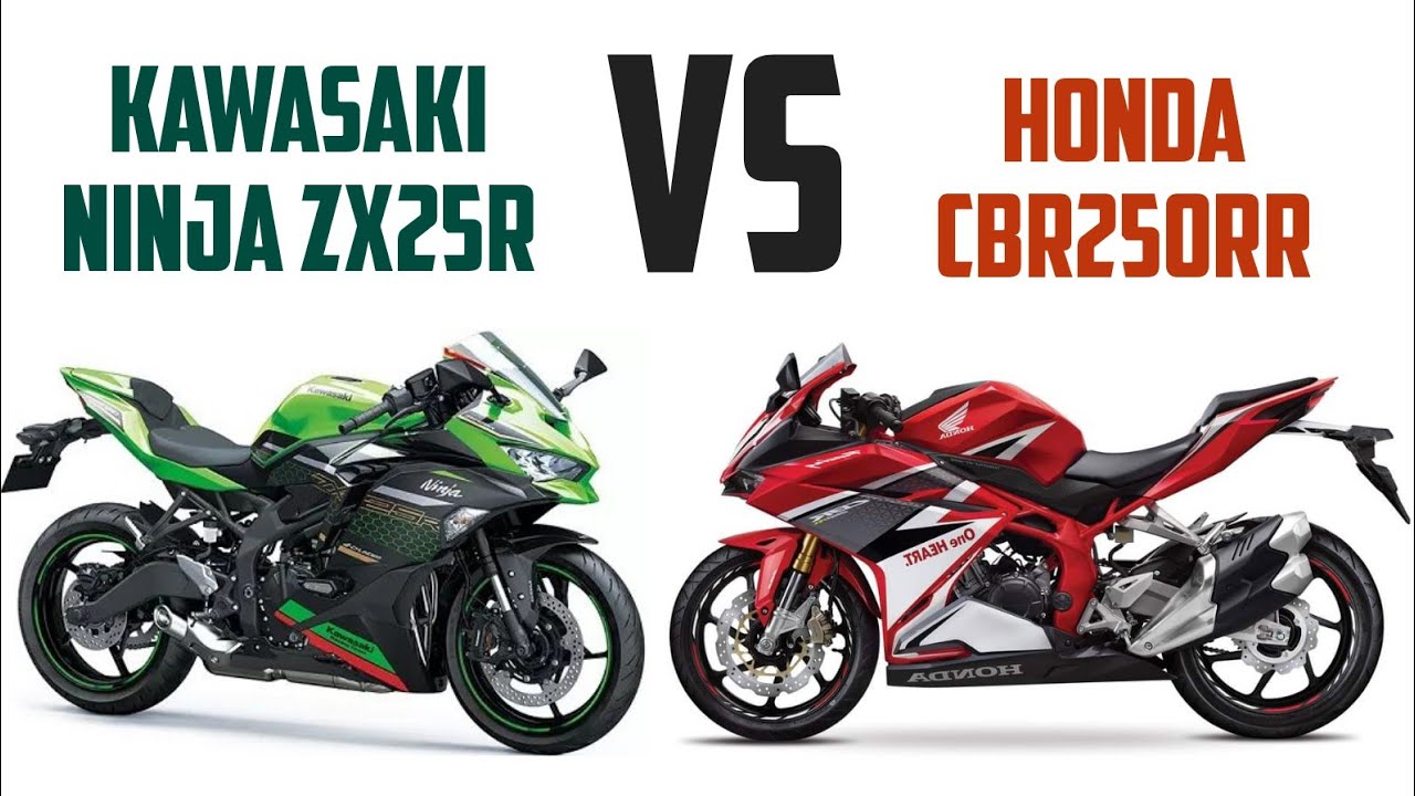 KAWASAKI ZX25R VS HONDA CBR250RR 2021 SPECS COMPARISON  TOPSPEED COMPARISON