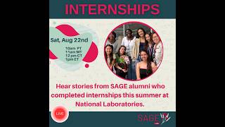SAGE Live Internships