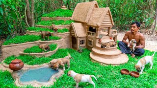 Collect The Puppy And Build Mud Dog House