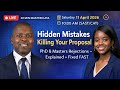 Hidden Mistakes That Cause PhD and Master's Proposals to Be Rejected
