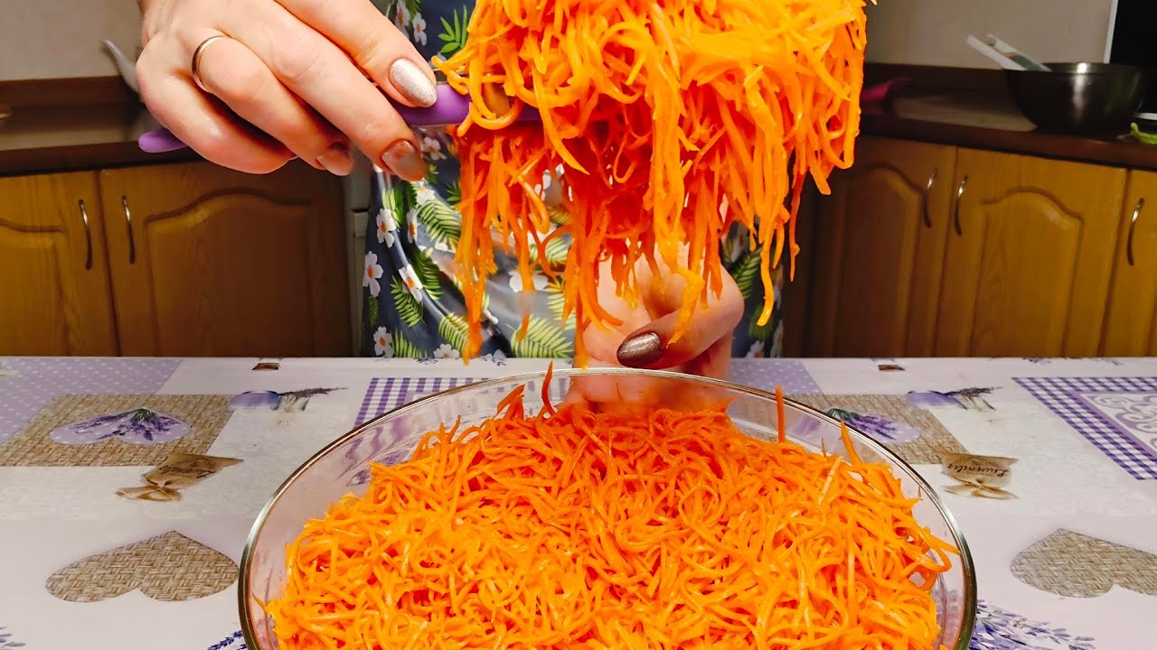 Ідеальна МОРКВА ПО-КОРЕЙСЬКИ! СЕКРЕТ, який змінить смак назавжди!