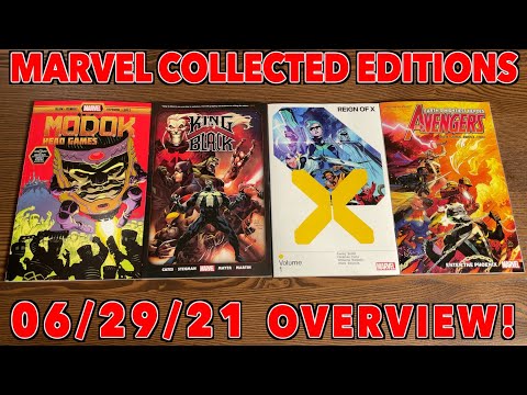 New Marvel Books 06/29/21 Overview | King in Black | Reign of X