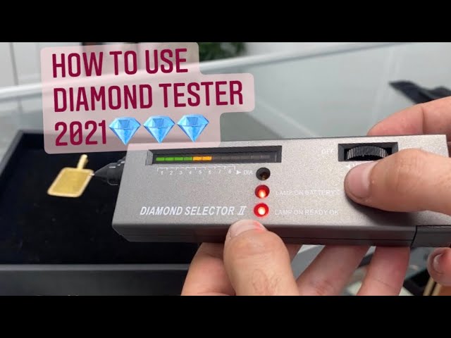 HDE Diamond Tester High Accuracy Tester Pen for Diamond Rings Gemstones