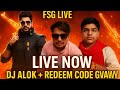 F S G LIVE STREAMING GIVEAWAY REDEEM CODE #livestreaming #freefire