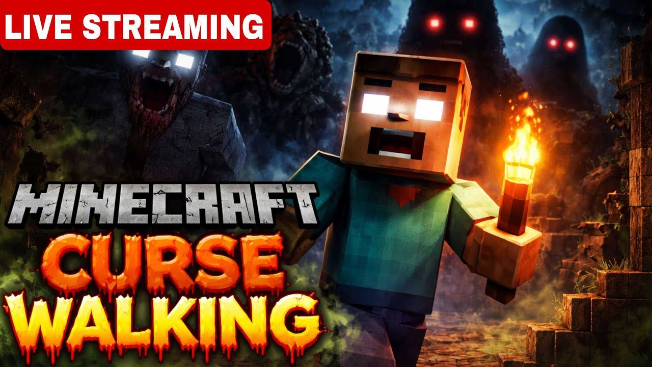 🔴LIVE!! |NEW SERIES EPS 001 |MINECRAFT CURSED WALKING