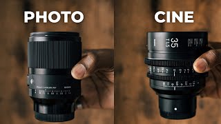 Cine vs Photo Lenses Are They Worth The Money ? screenshot 4