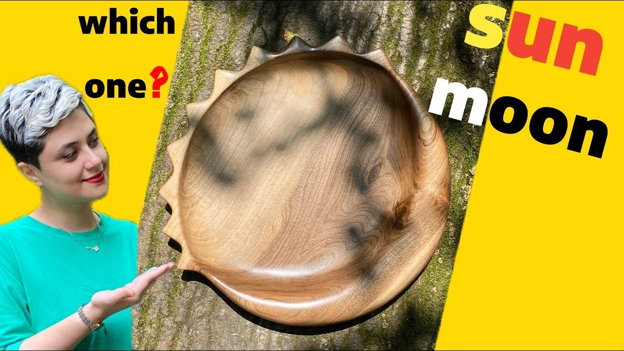 Sun ☀️ or Moon 🌙? Wooden Art That Feels Alive