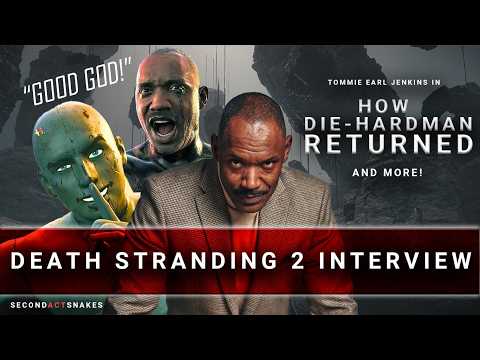 DEATH STRANDING 2 INTERVIEW - Tommie Earl Jenkins / Die-Hardman: The Big Dance, Star Wars, and more!