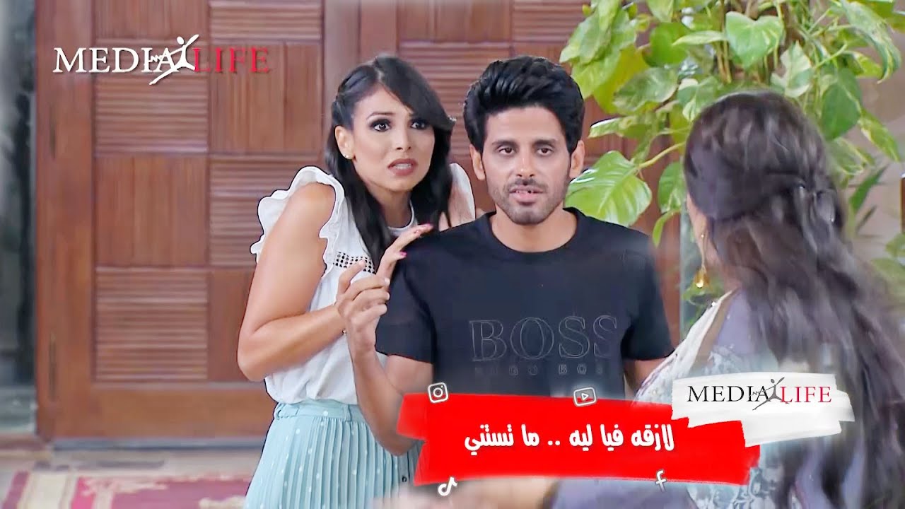 انتي لازقة فيه كده ليه انا راجل متجوز 🤣🤣 كوميديا حمدي المرغني مع البنت المغربية