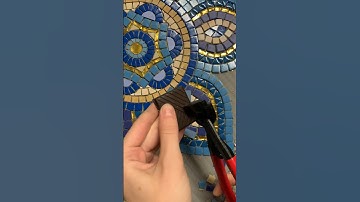 Chocolate tile nippers 🍫 #mosaic #art #chocolate