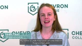 Leah Faull - Programme Lead for the QQI Level 5 Health Care Support Major Award