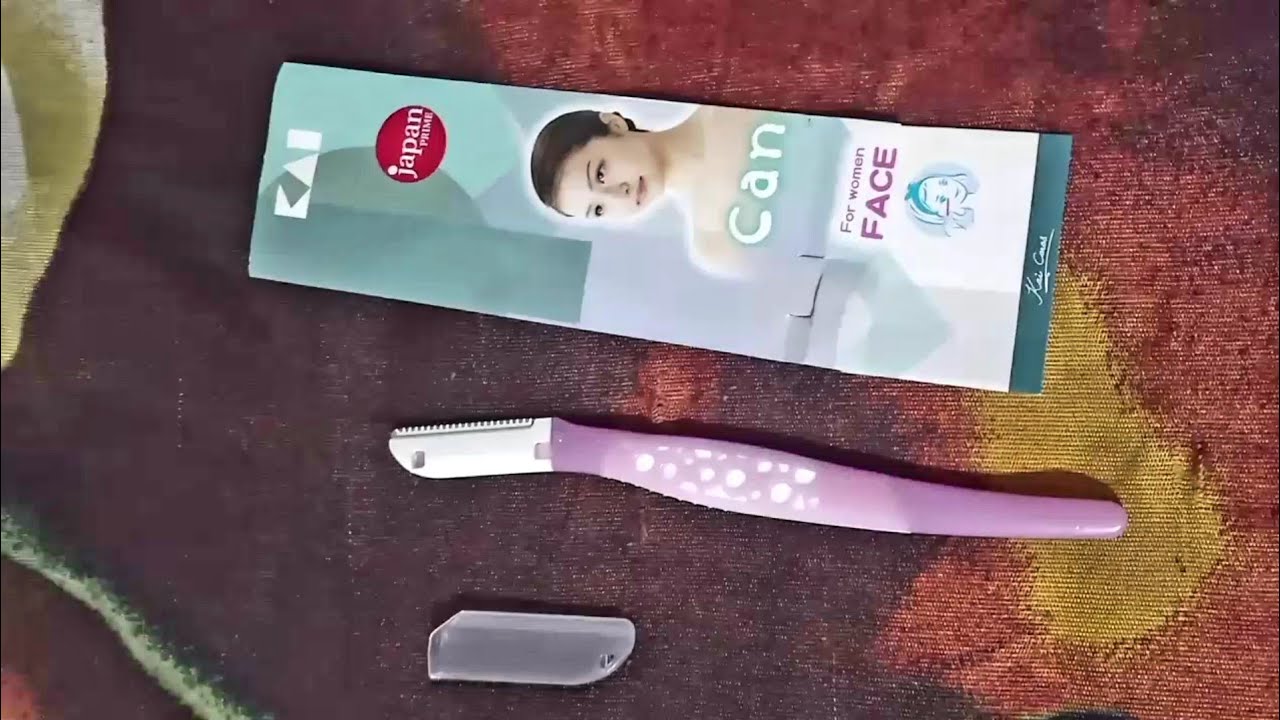 Pink Kai Razor Kai Facial Razor 🌸🌺 - YouTube