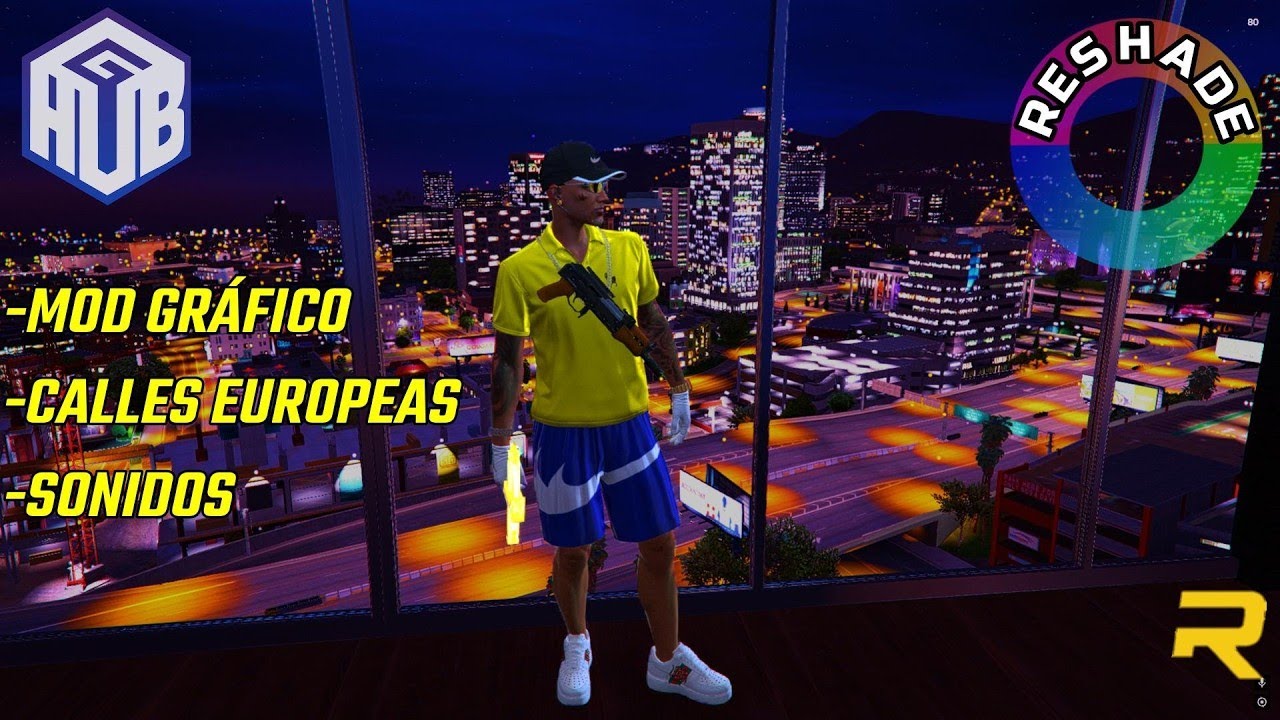 INSTALAR RESHADE, MOD GRÁFICO, CALLES Y SONIDOS en RAGEMP - YouTube