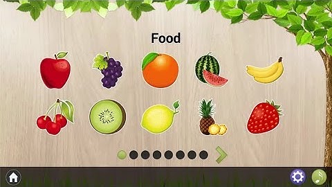 Dạy bé học nói tên gọi các loại trái cây phổ biến nhất