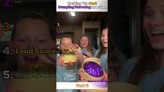 Ranking The Best Glitter Dumpling Unboxing Reaction Part.6