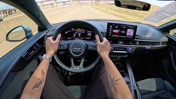 2022 Audi S5 3.0T Sportback Premium Plus - POV Driving Impressions