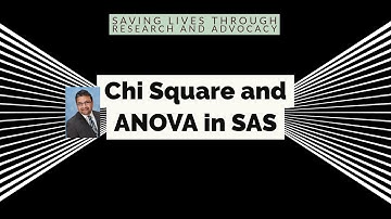 NHANES Chi-Square and One-Way ANOVA in SAS