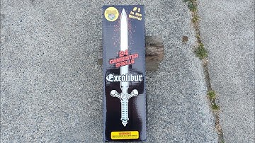 Excalibur Artillery Shells by World Class Fireworks 2020 and 2021