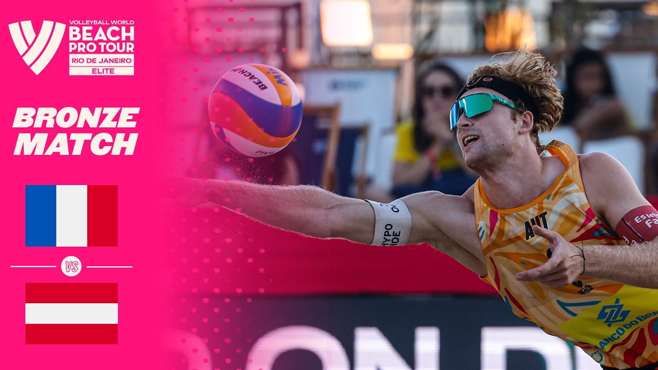 Bronze Match - Rotar/Gauthier-Rat vs. Hammarberg/Berger T. | HL | Rio de Janeiro 2026 #BeachProTour