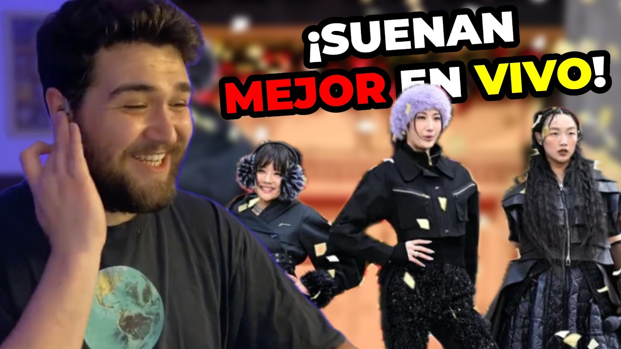 ¡Sus VOCES son PERFECTAS! | EJAE, Audrey Nuna, Rei Ami - Golden (Live) | REACCIÓN