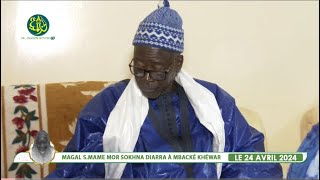 Magal Serigne Mame Mor Diarra  Édition 2024: Les Remeciment du Khalif de Mbacké Khxwar