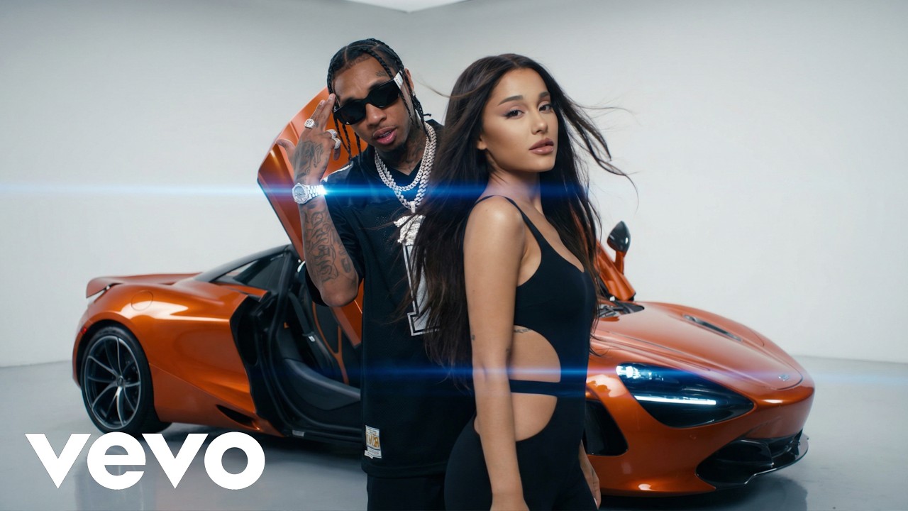 Tyga, Ariana Grande - Diamonds Shine (ft. Chris Brown, Doja Cat) (Official Lyrics Video)