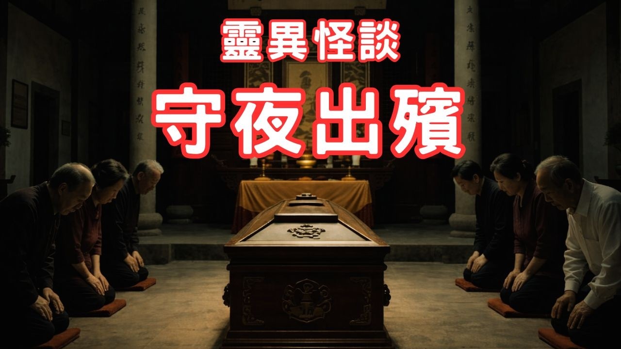 沉重的棺木｜凌時坐左我身旁的親人｜緣盡圓滿 - 靈異怪談  守夜出殯 (香港粵語鬼故事 - 廣東話及AI字幕)