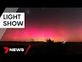 South Australian’s treated to a spectacular colourful light show | 7 News Australia