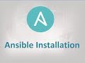 Ansible Automation | Ansible Installation and Configuration