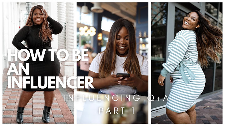 How to be a Social  Media Influencer Q+A