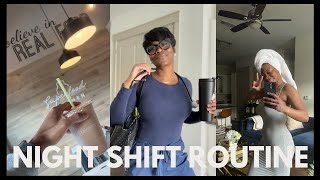 NIGHT SHIFT NURSE ROUTINE |GET UNREADY WITH ME | TRAVEL NURSE
