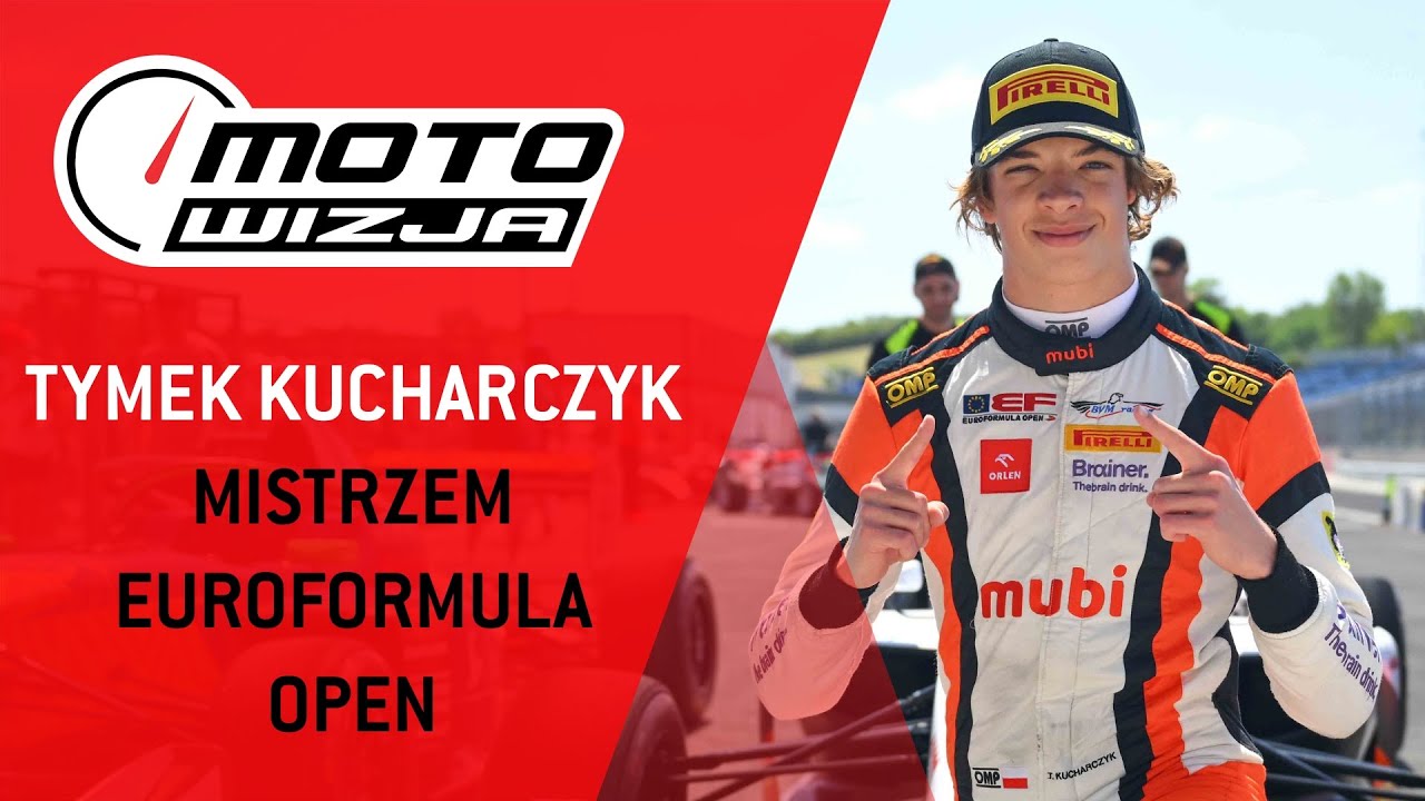 Tymek Kucharczyk mistrzem Euroformula Open!