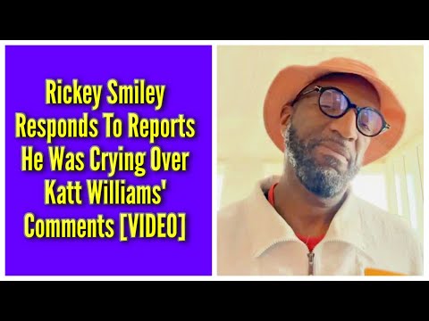 My Response To Reports I Was Crying Over Katt Williams' Comments