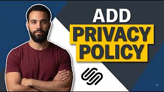 How To Add Privacy Policy In Squarespace (Step By Step Guide)