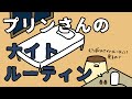 プリンさんのナイトルーティン