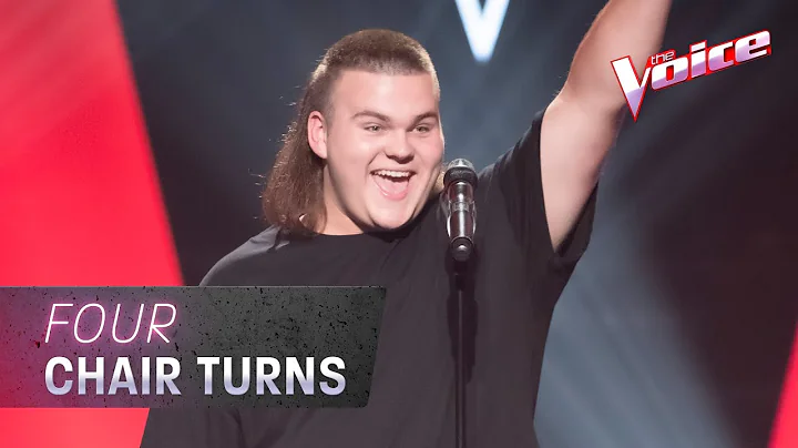 The Blind Auditions: Adam Ludewig sings Leave A Li...