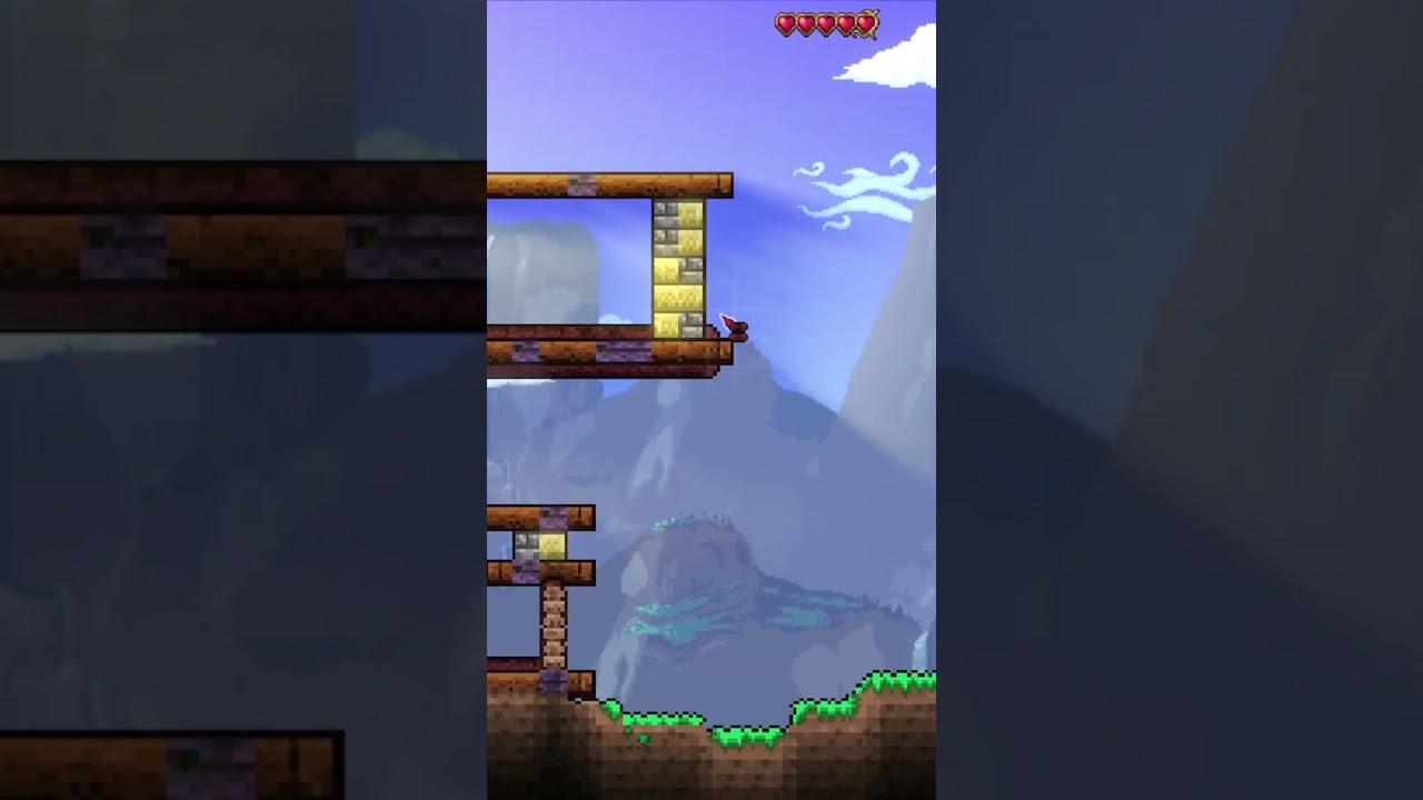 Chega de casa feia no Terraria #terraria #fyp #shorts