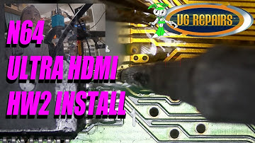 Ultra Hdmi HW2 N64 Installation Tutorial