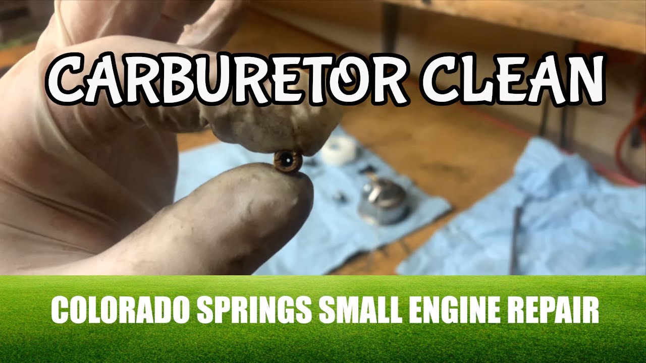 How To Clean A Snowblower Carburetor Small Engine Repair YouTube