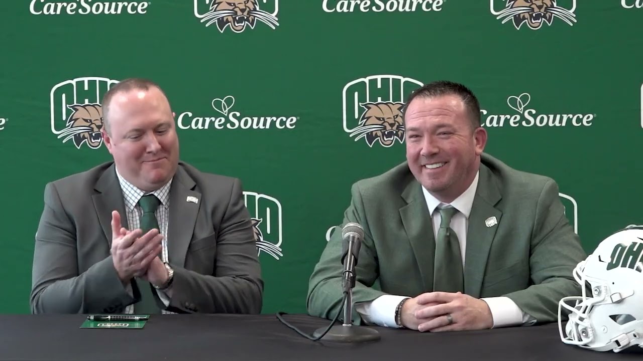 2026 Ohio Football Head Coach John Hauser Introductory Press Conference