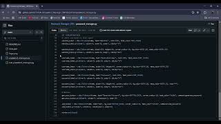 Password Manager CW1 ST5062CEM Programming and Algorithms 2 Update
