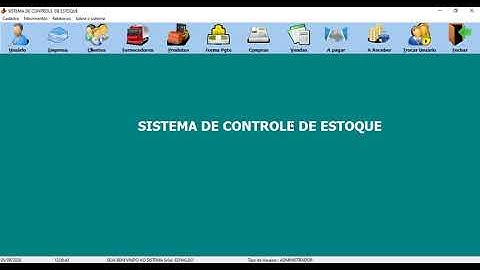 Curso Sistema de controle de estoque com fontes adquira o curso