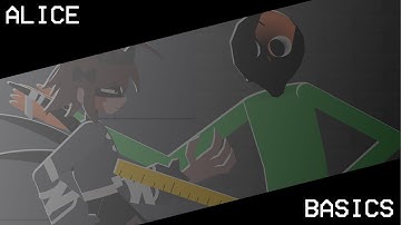 Alice (Fpe) Vs BAL_RAT BASICS (Baldi’s basics mod) Animation Fight | Stick Nodes |