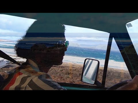 Long waves kitesurfing