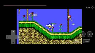Sonic Blast (SMS): Game Over