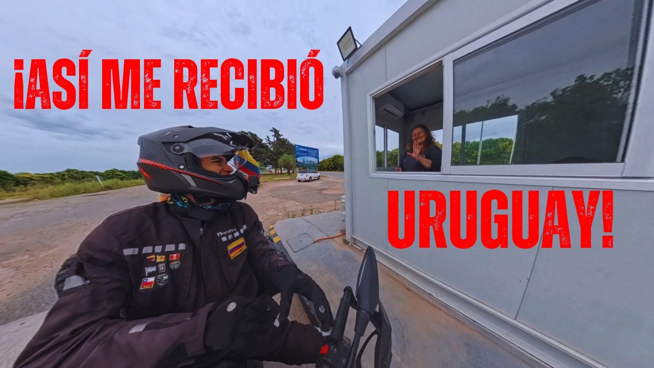 Nunca IMAGINÉ que me ESPERARÍAN así en URUGUAY😰 | Ushuaia hasta Alaska - Capitulo 11