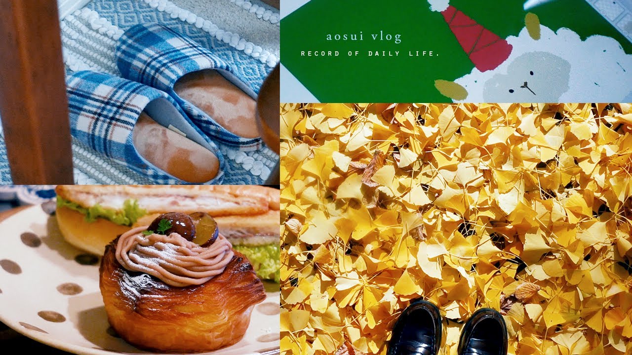 秋のお散歩と、冬のはじまり。🍁❄️