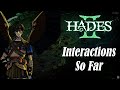 Icarus interactions so far  hades 2 early access